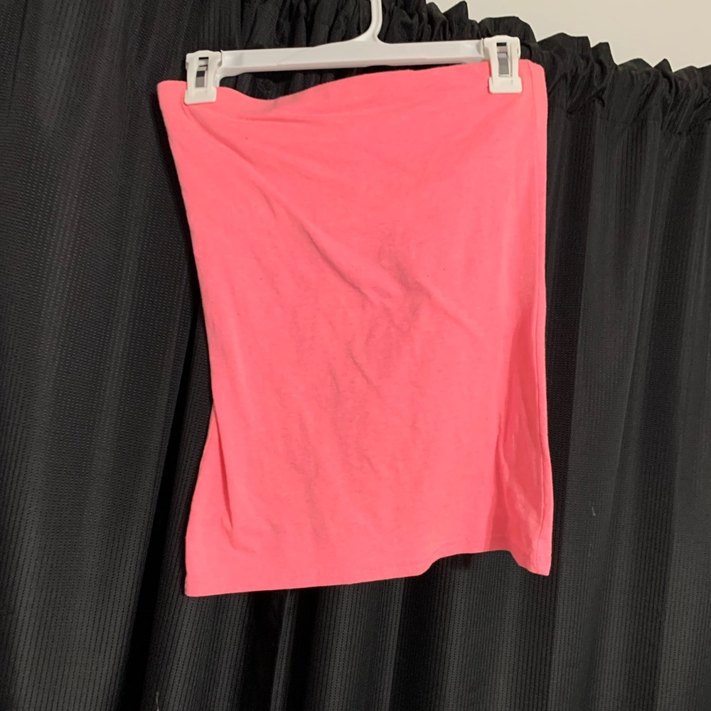 Strapless shirt